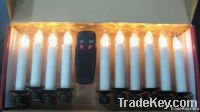 Wireless remote controlled Christmas candle light