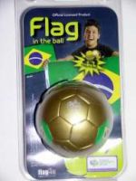 2006 FIFA World Cup Memorabila Collectibles - Flag In The Ball (Brazil)