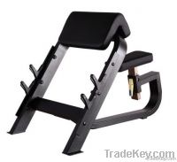 Precor Commercial Gym Fitness Machine / Seated Preacher Curl