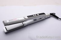 Lcd display professional hair straightener with air bladder 50W