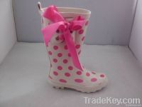 Ladies'rubber rain boot