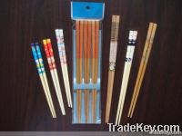 Carbonizated packaged paint chopsticks
