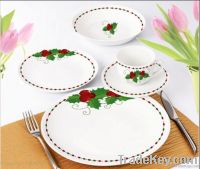 porcelain 20pcs round dinner set