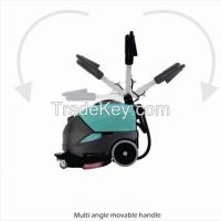 hand push floor tile scrubber machine