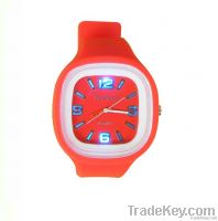 2012 fashion light silicone jelly watches