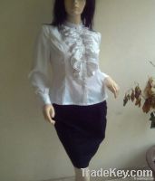 Cotton Long Sleeve BusinessLady Shirts