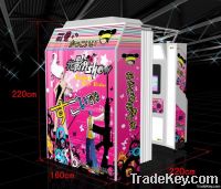 2012 Super Photo Sticker Machine Self-Operation Vending Photo Booth