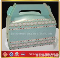 recyclable food grade paper box for cake