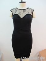 Ladies fashion lace dress