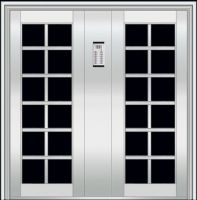 stainless steel door