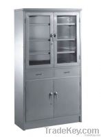 Stainless steel medicine cabinet