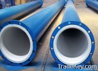 plastic lined pipe to carry corrosive liquid & gas etc.