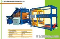 Brcik machine making , clay brick plant QT10-15