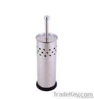 Stainless steel toilet brush holder