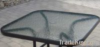 Tempered glass table top