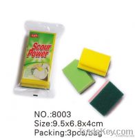 sponge scouring pad