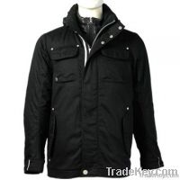 Men's Hooded Jacket Lined, Winter Workwear, Winter Jacket