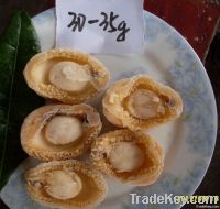 Frozen abalone meat