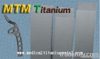 Titanium Gr3 plate for bone plate set