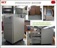 Movable Metal Drawer Pedestal Cabinet