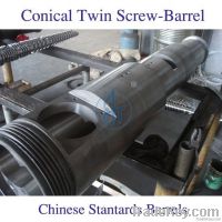 65/132 double screw & barrel for PVC pipe extruder