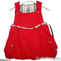 Burber girl dress
