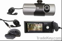 2.7'' G-sensor dual 720P camera DVR