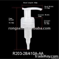 left-right screw locking lotion pump