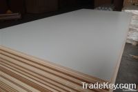 White color melamine mdf board