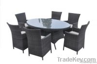 Rattan Outdoor Furniture US Dining.Oval 1.8M