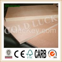 Okoume Face/Back Commercial Plywood / Furniture Plywood / Interior Grade Plywood