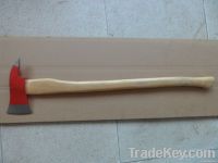 Fire Axe With Wooden Handle