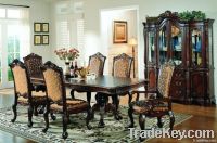 WOODEN DINING ROOM SET