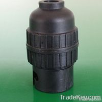 B22 200 Black Lamp Holder