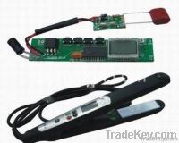 Hair straightener control board