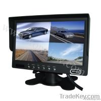 7 inch quad view monitor