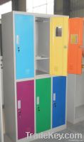 6 door metal student locker