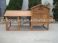 Large Outdoor Wooden Chicken Coop HJB112-F From China