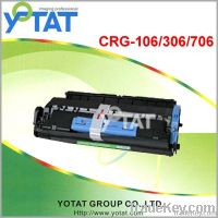 Black toner cartridge compatible for Canon 106/306/706