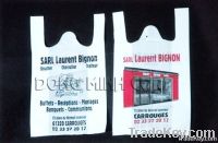 HDPE T-shirt shopping bag