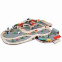 101-piece Wooden Train Set,