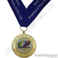 Medals and medallions with ribbons