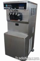 high quality soft ice cream machine with three flavors