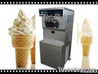 high quality soft ice cream machine with three flavors