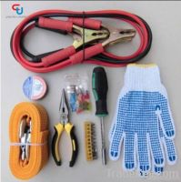 Auto emergency tool set for car rodeside