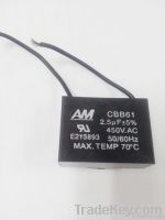 Metallized Polypropylene Film Capacitor For Fans