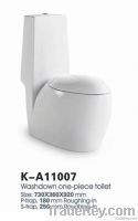 good quality one piece toilet