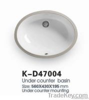 Under counter basin