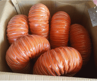 High temperature resistant silicone duct