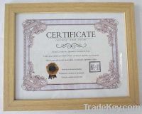 Most Popular MDF Certificate Frames (No.015)